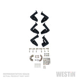 Westin/HDX 16-18 Nissan Titan XD Crew / 17-18 Titan Crew Cab Drop Nerf Step Bars - Textured Black - 56-14025