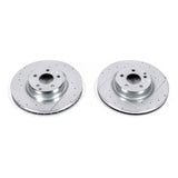 Power Stop 2006 Mercedes-Benz CLS500 Front Evolution Drilled & Slotted Rotors - Pair - EBR1248XPR