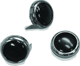 Mustang Studs 12.5mm (Bag of 10) - Black - 78089