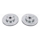Power Stop 09-10 Lexus GS350 Front Evolution Drilled & Slotted Rotors - Pair - JBR1392XPR