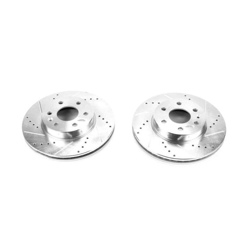 Power Stop 15-19 Chevrolet Colorado Front Evolution Drilled & Slotted Rotors - Pair - AR82188XPR