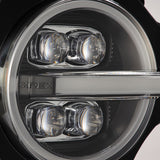 AlphaRex 21-23 Ford Bronco NOVA LED Projector Headlights Black - 880260