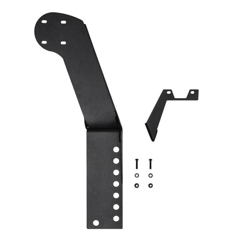 Westin 07-18 Jeep Wrangler JK WJ2 3rd Brakelight / RotoPax Combo Mount - Textured Black - 59-89035