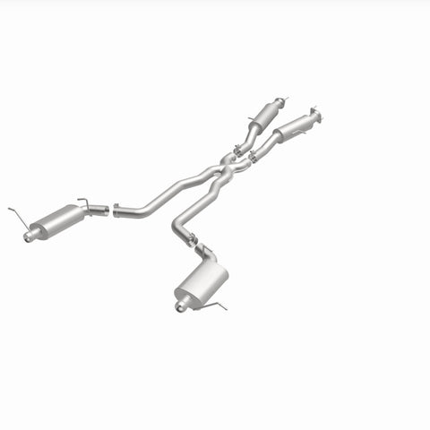 MagnaFlow 12 Jeep Grand Cherokee V8 6.4L Dual Split Rear Exit Stainless Cat Back Performance Exhaust - 15064
