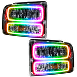 Oracle 05-07 Ford F-250/350 SMD HL - Chrome - ColorSHIFT w/o Controller - 7160-334