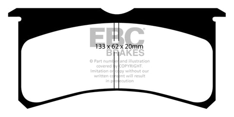 EBC Brakes Redstuff Ceramic Brake Pads - DP3037/2C