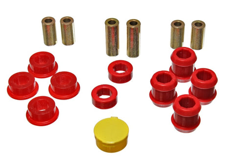 Energy Suspension 88-91 Honda Civic/CRX Red Front Control Arm Bushing Set - 16.3103R