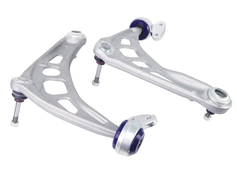 SuperPro 2000 BMW 323Ci Base Front Alloy Lower Control Arm Set (STD Alignment) - ALOY0046K