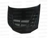 Seibon 03-07 Mitsubishi Evo 8 & 9 CW II Carbon Fiber Hood - HD0305MITEVO8-CWII