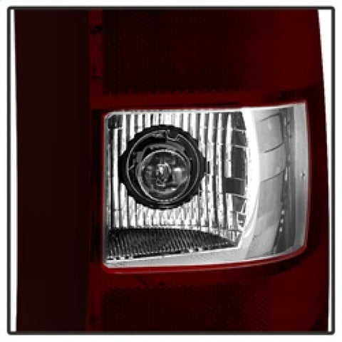 xTune GMC Sierra 07-13 OEM Tail Lights Dark Red ALT-JH-CSIL07-OE-RSM - 9033100