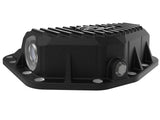 aFe POWER Pro Series Front Diff Cover Black w/ Machined Fins Ford F-250/350 23-26 (Dana M235) - 46-71480B