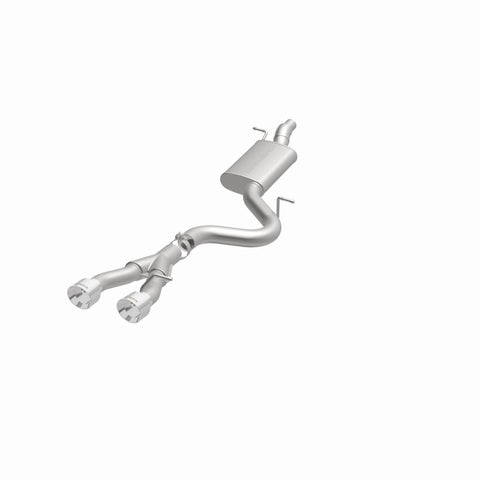 MagnaFlow 12-13 VW Golf L4 2.0L Turbocharged Dual Center Rear Exit Stainless Cat Back Perf Exhaust - 15156