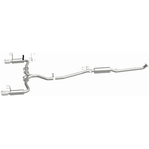 MagnaFlow 16-18 Honda Civic L4 2.0L Street Series Cat-Back Exhaust w/ Polished Tips - 19313