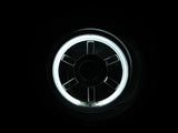ANZO 2007-2013 Toyota Fj Cruiser Projector Headlights w/ Halo Chrome - 111115
