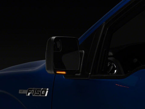 Raxiom 04-14 Ford F-150 Axial Series Sequential Side Mirror LED Turn Signals- Smoked - T545498