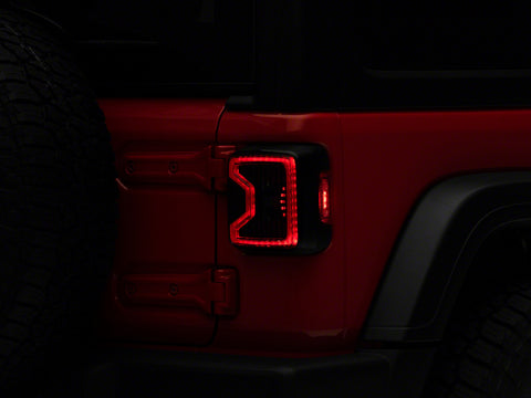 Raxiom 18-23 Jeep Wrangler JL LED Tail Lights- Blk Housing (Smoked Lens) - J137647-JL
