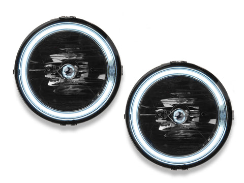 Raxiom 05-12 Ford Mustang GT LED Halo Fog Lights (Smoked) - 49134