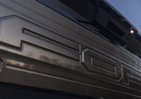 Ford Racing 21-24 Ford F150 Raptor Carbon Fiber Tailgate Panel - Gloss - M-16600-FG