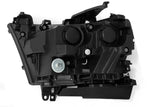 AlphaRex 19-20 Dodge Ram 1500 LUXX LED Proj Headlights Plank Jet Blk w/Activ Light/Seq Signal/DRL - 880545