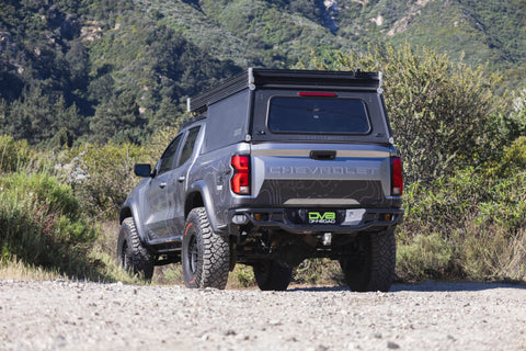 DV8 Offroad 23-26 Chevrolet Colorado/GMC Canyon Tube Rear Bumper - Micro Texture Black Powder Coat - RBCS3-04