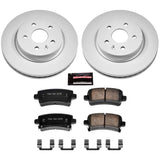 Power Stop 2010 Buick Allure Rear Z17 Evolution Geomet Coated Brake Kit - CRK5547