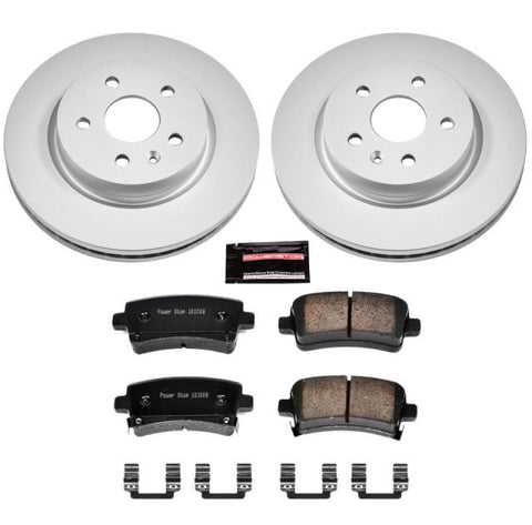 Power Stop 2010 Buick Allure Rear Z17 Evolution Geomet Coated Brake Kit - CRK5547