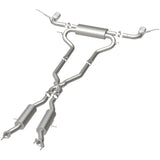 MagnaFlow Cat-Back SS 2.5in Dual Split Rear 4in Black Tip 11-16 Jeep Grand Cherokee 5.7L V8/3.6L V6 - 19216