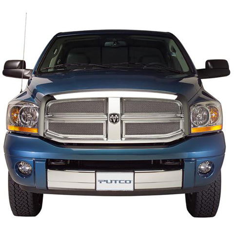Putco 04-08 Ford F-150 LD Honeycomb (Excl Heritage)(Covering Logo) - Bolt on Liquid Mesh Grilles - 99142