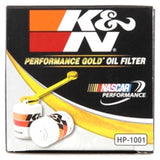 K&N Chevy / Pontiac / GMC / Buick Performance Gold Oil Filter - HP-1001