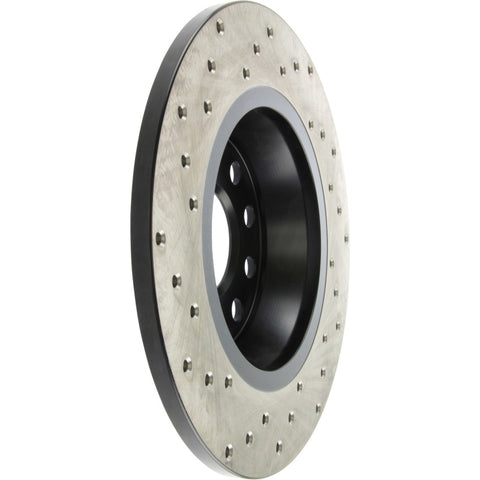 StopTech 10-11 & 13 Audi A3 Quattro / 10 VW GTI Mk VI Drilled Left CRYO-STOP Brake Rotor - 128.33129CL