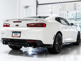AWE Tuning 16-19 Chevrolet Camaro SS Axle-Back Exhaust - Track Edition (Quad Diamond Black Tips) - 3020-43075