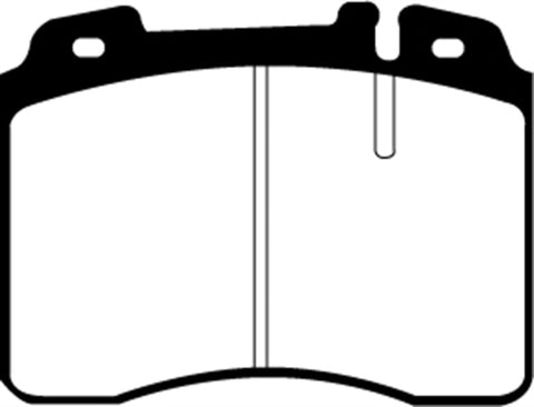 EBC 95-97 Mercedes-Benz C36 AMG (W202) 3.6 Redstuff Front Brake Pads - DP3927/2C