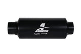 Aeromotive In-Line Marine Filter - AN-12 - 40 Micron SS Element - Black Hardcoat Finish - 12343