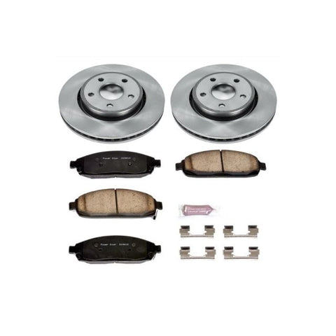 Power Stop 06-10 Jeep Commander Front Autospecialty Brake Kit - KOE2219