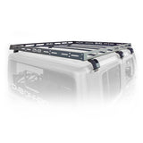 DV8 Offroad 07-18 Jeep Wrangler JK 4 DR / JL 2 DR & JT / 18+ Gladiator Roof Rack - RRJL-02