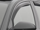 WeatherTech 12+ Audi A6/S6 Front Side Window Deflectors - Dark Smoke - 80703