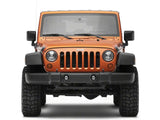 Raxiom 07-23 Jeep Wrangler JK & JL Axial Series Tri-Bar LED Fog Lights- Amber - J130810