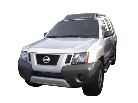 AVS 05-18 Nissan Frontier Aeroskin Low Profile Hood Shield - Chrome - 622032