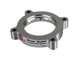 aFe 11-14 Ford Mustang/ 11-14 Ford F-150 V6 3.7L Silver Bullet Throttle Body Spacer - Silver - 46-33016