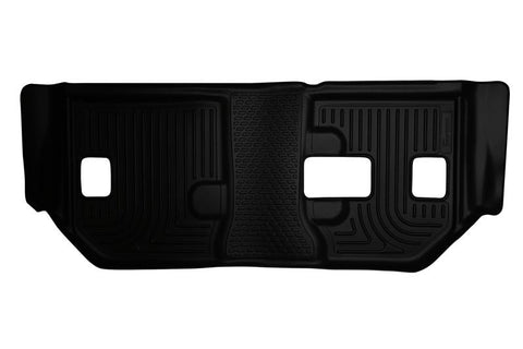 Husky Liners 11-14 GM Escalade/Suburban/Yukon WeatherBeater Black 3rd Seat Floor Liners - 19271