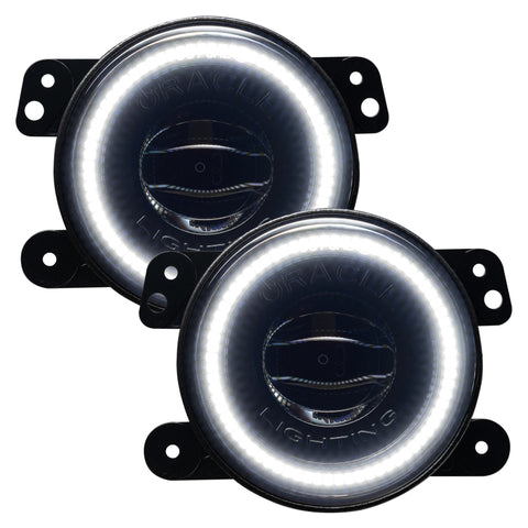 Oracle Jeep Wrangler JK/JL/JT High Performance W LED Fog Lights - White - 5846-001