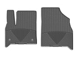 WeatherTech 18-20 Chevrolet Traverse Front Rubber Mats - Black - W469