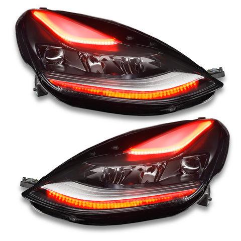 Oracle 2021+ Tesla Model 3 Dynamic ColorSHIFT Headlight DRL Upgrade Kit - 1473-332