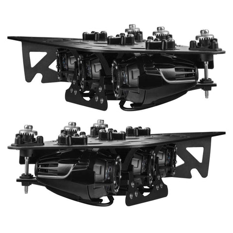 Oracle Lighting 21-24 Ford Bronco Off Road Laser and LED Fog Light Kit for Steel Bumper - 5928-LZZ-001