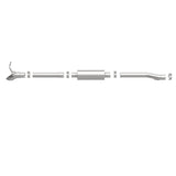 MagnaFlow SYS C/B 07-10 Wrangler Unlimit 3.8L - 17120