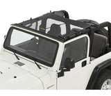 Bestop 97-06 Jeep Wrangler TJ Sun Targa Bikini (Mesh) - 52403-11