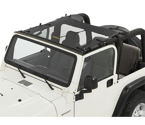 Bestop 97-06 Jeep Wrangler TJ Sun Targa Bikini (Mesh) - 52403-11