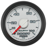 Autometer Factory Match 52.4mm Mechanical 0-100 PSI Boost Gauges 3 pressure Ranges - 8506