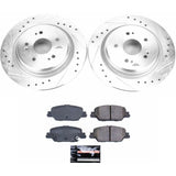 Power Stop 17-18 Honda CR-V Rear Z23 Evolution Sport Brake Kit - K7528