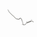 MagnaFlow 12-14 Jeep Wrangler 4dr Single Straight Rear P/S Exit Stainless C/B Performance Exhaust - 15117